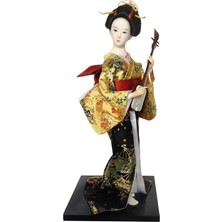Acelit 12 "Japon Geyşa Japon Geyşa Raf Ev Üstü Altın Ve Sarı Için (Yurt Dışından)