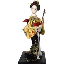 Acelit 12 "Japon Geyşa Japon Geyşa Raf Ev Üstü Altın Ve Sarı Için (Yurt Dışından)