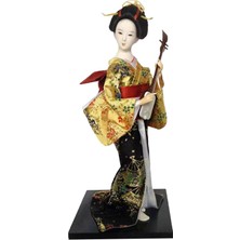 Acelit 12 "Japon Geyşa Japon Geyşa Raf Ev Üstü Altın Ve Sarı Için (Yurt Dışından)