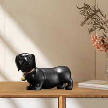 Acelit Heykel Dachshund Süslemesi Dolaplar Için Raf Giriş Odası (Yurt Dışından)