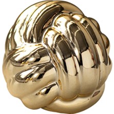 Acelit Düğüm Heykeli Yapıt Estetik Heykel Süsleme Seramik Heykelcik 6.5  cm   x  5.8  cm  (Yurt Dışından)