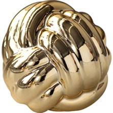 Acelit Düğüm Heykeli Yapıt Estetik Heykel Süsleme Seramik Heykelcik 6.5  cm   x  5.8  cm  (Yurt Dışından)