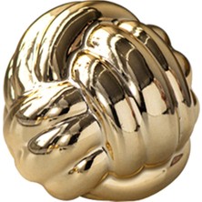 Acelit Düğüm Heykeli Yapıt Estetik Heykel Süsleme Seramik Heykelcik 6.5  cm   x  5.8  cm  (Yurt Dışından)