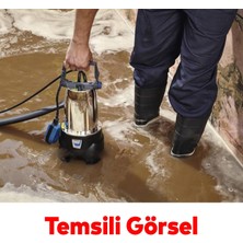 Badem10 Kirli Su Pompası 1.1 Kw Alüminyum Gövdeli Dalgıç Tip Rainpump 1.5 Hp Monofaze Atık Su Logar Lağım