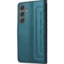 Samsung Galaxy S24 Artı Flip Kapak Için Flip Case Darbeye Deri Kılıf (Yurt Dışından)