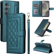 Samsung Galaxy S24 Için Flip Case Darbeye Basit Iş Cüzdan Flip (Yurt Dışından)