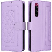 Sony Xperia 5 Cüzdan Kılıf Için Flip Case Basit Iş Çevirme (Yurt Dışından)