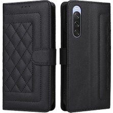 Sony Xperia 10 V Flip Kapak Için Flip Case Basit Iş Cüzdan Deri (Yurt Dışından)