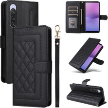 Sony Xperia 10 V Flip Kapak Için Flip Case Basit Iş Cüzdan Deri (Yurt Dışından)