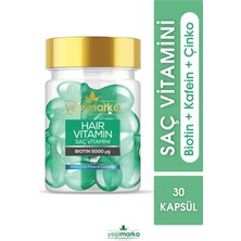 Yeşilmarka Saç Vitamini - Biotin & Kafein