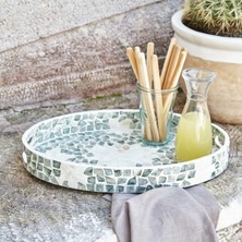 Karaca Home Katie Dekoratif Tepsi 40X27X5 cm