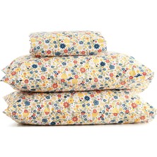 Soley | Liberty | %100 Pamuklu Çift Kişilik 160 x 200 Lastikli Çarşaf Seti