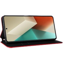 BDT Market Xiaomi Poco X6 Manyetik Kapatma Kart Yuvaları Tutucu Pu Deri Kılıf (Yurt Dışından)