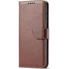 BDT Market Kart Tutucu Kickstand Deri Folio Flip Case ile Oneplus 12R Için Kılıf (Yurt Dışından)