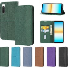 BDT Market Sony Xperia 10 V Pu Deri Kapak Için Kılıf El Cüzdan Flip Folio Kitap (Yurt Dışından)