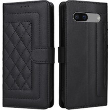 BDT Market Google Pixel 7A Darbeye Dayanıklı Basit Iş Deri Çanta Için Flip Case (Yurt Dışından)