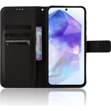 BDT Market Samsung Galaxy A35 5g Kickstand Kapak Kart Tutucu Manyetik Cüzdan (Yurt Dışından)