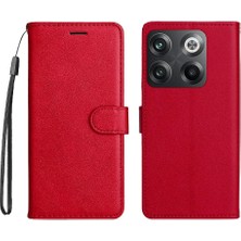 BDT Market Oneplus Ace Pro 5g Için Flip Case Yüksek Kalite Deri Klasik Düz Renk (Yurt Dışından)