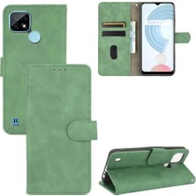 BDT Market Realme C53 4g Koruyucu Kapak Için Kılıf Deri Folio Flip Case Tam (Yurt Dışından)