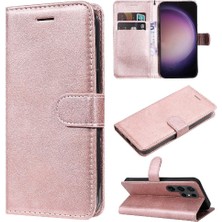 BDT Market Kart Yuvası Klasik Düz Renk ile Samsung Galaxy S24 Ultra Için Flip Case (Yurt Dışından)