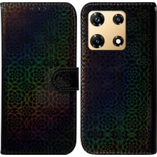 BDT Market Infinix Not 30 Pro Case Premium Pu Deri Kart Yuvası ile Uyumlu (Yurt Dışından)