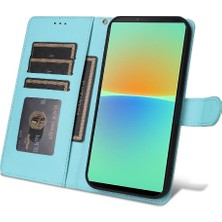 BDT Market Sony Xperia 10 Iv Için Flip Case Kapak Darbeye Deri Kılıf Cüzdan (Yurt Dışından)