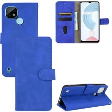 BDT Market Realme C53 4g Koruyucu Kapak Için Kılıf Deri Folio Flip Case Tam (Yurt Dışından)