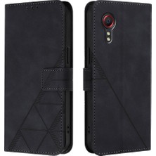 BDT Market Samsung Galaxy Xcover 5 Için Kılıf Cüzdan Kapak Pu Deri Flip Folio Kitap (Yurt Dışından)