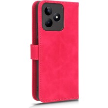 BDT Market Realme C53 4g Kart Ekleme Deri Için Kılıf Folio Flip Case Tam (Yurt Dışından)