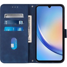 BDT Market Samsung Galaxy A35 5g Pu Deri Cüzdan Kapak Kredi Kartı Tutucu (Yurt Dışından)