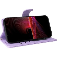 BDT Market Sony Xperia 1 Iii Için Flip Case Cüzdan Darbeye Deri Kılıf Kapak Çevirin (Yurt Dışından)