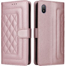 BDT Market Sony Xperia Ace Iii Için Flip Case Basit Iş Cüzdan Kapak Kılıfı (Yurt Dışından)