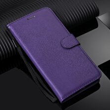 Kart Yuvası Yüksek Cüzdan ile Xiaomi Mi Cc9 Klasik Düz Renk Için Flip Case (Yurt Dışından)