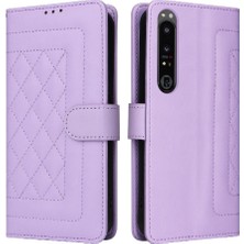 Sony Xperia 1 Iv Için Flip Case Darbeye Kapak Basit Iş Durum (Yurt Dışından)