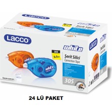 Lacco White Şerit Silici 5 mm x 8 Metre (24 Lü Paket)