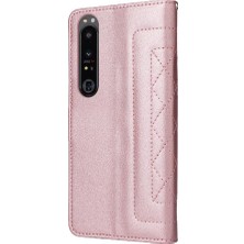 Sony Xperia 1 Iv Için Flip Case Darbeye Kapak Basit Iş Durum (Yurt Dışından)