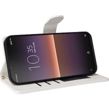 Sony Xperia 10 Ii Için Flip Case Darbeye Cüzdan Kapak Çevirin Deri Kılıf (Yurt Dışından)