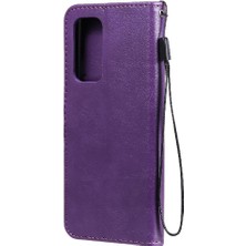 Kart Yuvası ile Oneplus 9 Için Flip Case Iş Cüzdan Telefon Kılıfı Yüksek (Yurt Dışından)