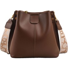 Lebeigo Kadınlar Için Bu Yılın Popüler Yabancı Tarzı Küçük Çantalar 2024 Yeni Kişilik Ins Omuz Çantası Moda Doku Crossbody Kova Çantası (Yurt Dışından)