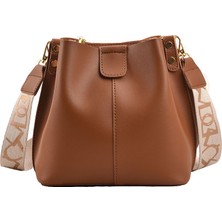 Lebeigo Kadınlar Için Bu Yılın Popüler Yabancı Tarzı Küçük Çantalar 2024 Yeni Kişilik Ins Omuz Çantası Moda Doku Crossbody Kova Çantası (Yurt Dışından)