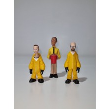 Turansoy Craft Breaking Bad / Walter White & Jessie Pinkman & Gustavo Fring/ Takım Figür