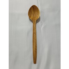 Ahşap Vadisi Zeytin Ağacı El Yapımı Tahta Kaşık 29 cm Büyük Boy Ahşap Kaşık Zeytin 1 Adet