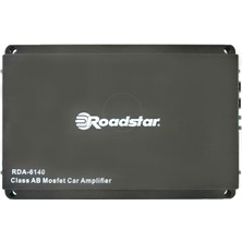 Roadstar Rda 6140 4 Kanal Ab Klass Amfi 3000W 4X60W Rms Yeni Seri