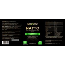 Natto Active K2mk7 Ve Nattokinase 1.000 Mg 60 Tablet