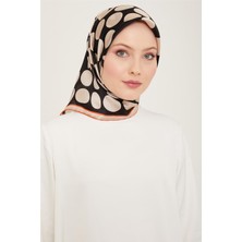 Armine Geometrik Desenli Sura İpek Eşarp 24Ya9157 02