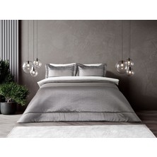 Doqu Home Mathilda Yatak Örtüsü Çift Kişilik - Gümüş