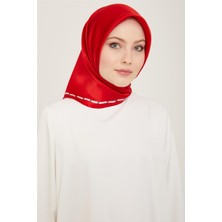 Armine Klasik Desenli Twill İpek Eşarp 24Ya9165 31 55