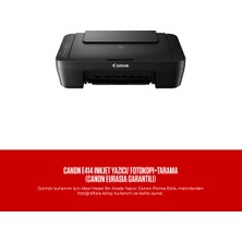 Canon E414 Inkjet Yazıcı/ Fotokopi+Tarama (Canon Eurasia Garantili)