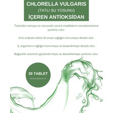 Castle Get Up X - Chlorella (Klorella) Ve Çeşitli Vitaminler Içeren Antioksidan Takviye - 30 Tablet