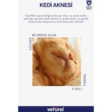 Veturel Kedi Yüz Bakım Solüsyonu 100ml Kedi Aknesi Gözyaşı Lekesi Temizleme Kedi Bakımı